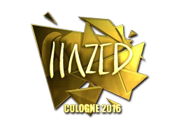 Klistermärke | hazed (Guld) | Cologne 2016