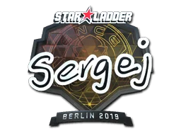 Aufkleber | sergej (Glanz) | Berlin 2019