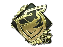 Adesivo | Grayhound Gaming (Dourado) | Rio 2022