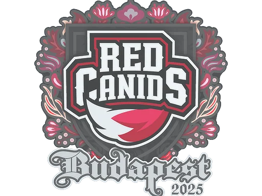 Klistermärke | RED Canids | Budapest 2025