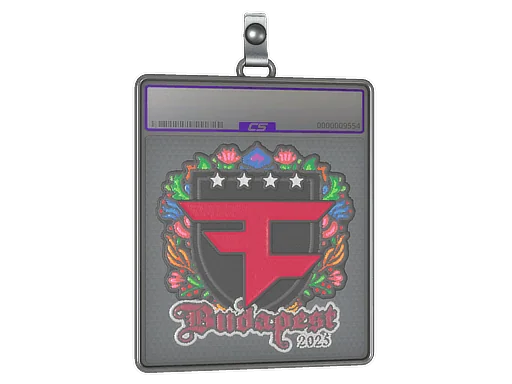 Placa de Adesivo | FaZe Clan (Bordado) | Budapeste 2025