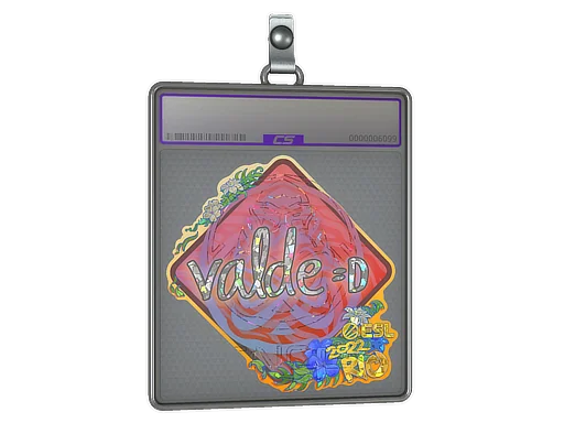 Sticker Slab | v4lde (Glitter) | Rio 2022