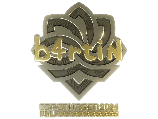 印花 | b4rtiN（金色）| 2024年哥本哈根锦标赛