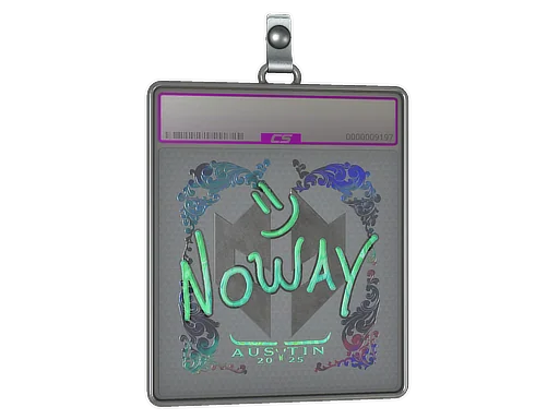 Aufkleberhülle | noway (Holo) | Austin 2025