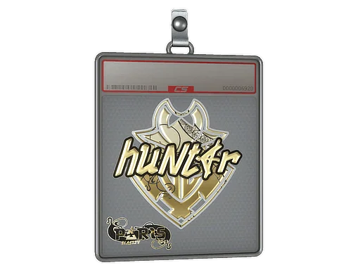 印花板 | huNter-（金色）| 2023年巴黎锦标赛