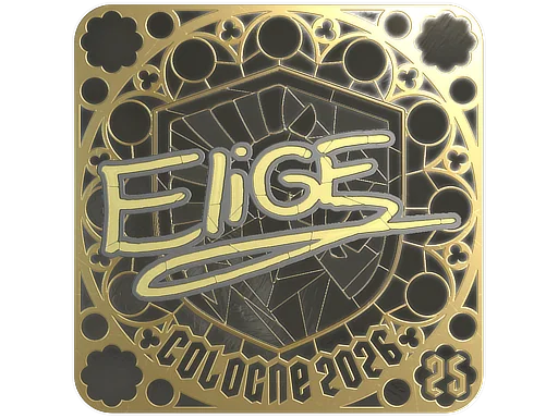 印花 | EliGE (金色，排名) | 2026年科隆锦标赛