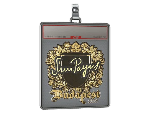 Sticker Slab | SunPayus (Gold) | Budapest 2025