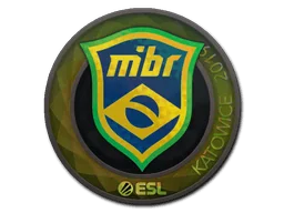 Pegatina | MIBR (holográfica) | Katowice 2019
