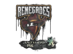 Versiegeltes Graffito | Renegades | Antwerpen 2022