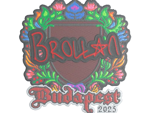 Adesivo | Brollan (Bordado) | Budapeste 2025