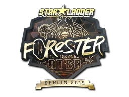 印花 | Forester（金色）| 2019年柏林锦标赛