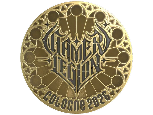 Pegatina | GamerLegion (dorada) | Colonia 2026