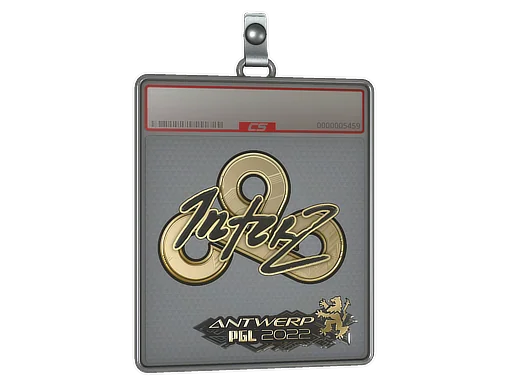 Sticker Slab | interz (Gold) | Antwerp 2022
