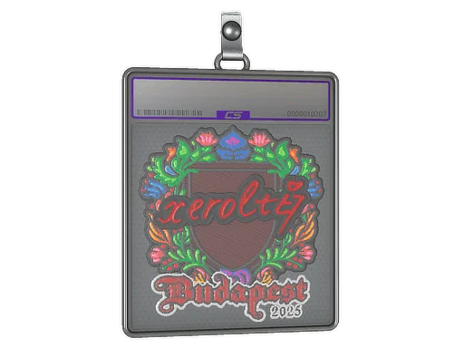 Sticker Slab | xerolte (Embroidered) | Budapest 2025