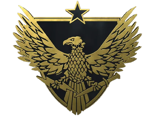 Anstecknadel: Brigadier General (Echt)