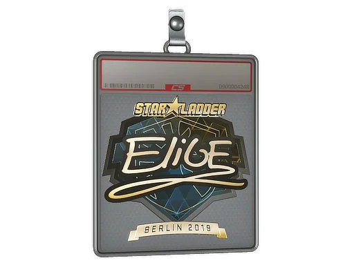 Aufkleberhülle | EliGE (Gold) | Berlin 2019