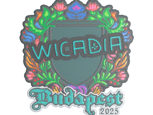 Klistermärke | Wicadia (broderi) | Budapest 2025