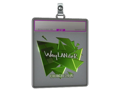 Klistermärkesfodral | wayLander (Foil) | Cologne 2016