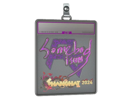 Aufkleberhülle | somebody (Holo) | Shanghai 2024