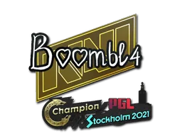 Naklejka | Boombl4 | Sztokholm 2021