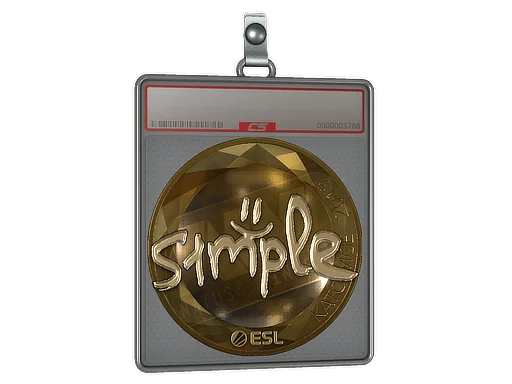 印花板 | s1mple（金色）| 2019年卡托维兹锦标赛