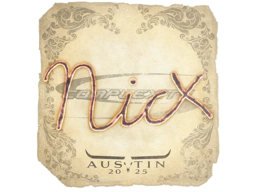 印花 | nicx | 2025年奥斯汀锦标赛