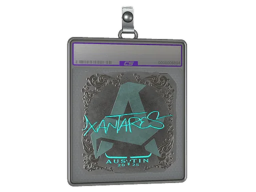 Placa de Adesivo | XANTARES (Brilhante) | Austin 2025