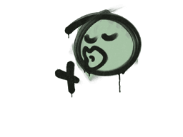 Sealed Graffiti | Smooch (Cash Green)