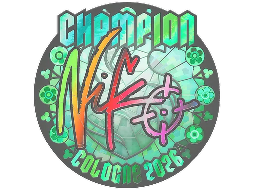 印花 | NiKo (全息，冠军) | 2026年科隆锦标赛