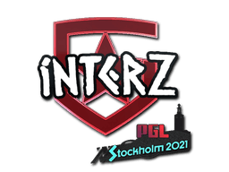 Klistermärke | interz | Stockholm 2021