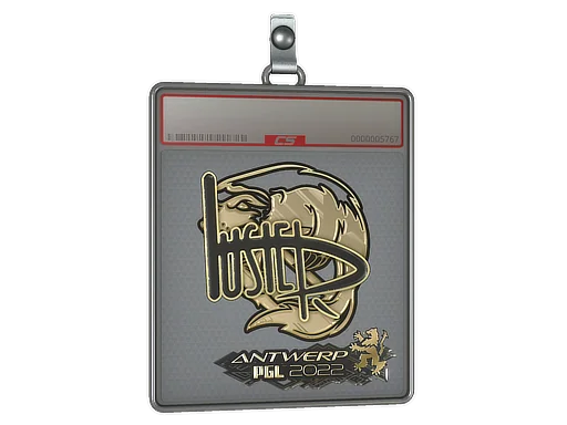 Sticker Slab | buster (Gold) | Antwerp 2022