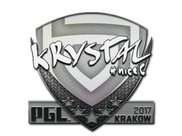 Klistermärke | kRYSTAL | Krakow 2017