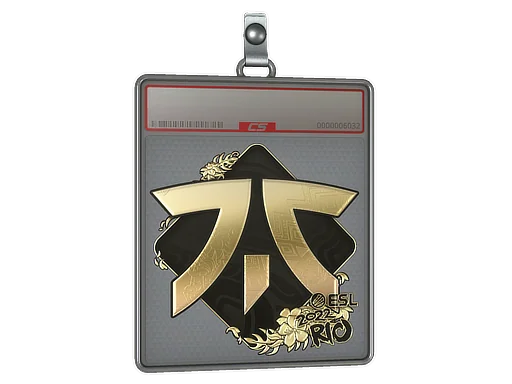 Sticker Slab | Fnatic (Gold) | Rio 2022