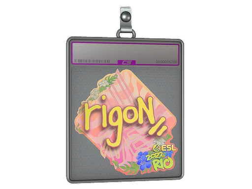 Sticker Slab | rigoN (Holo) | Rio 2022
