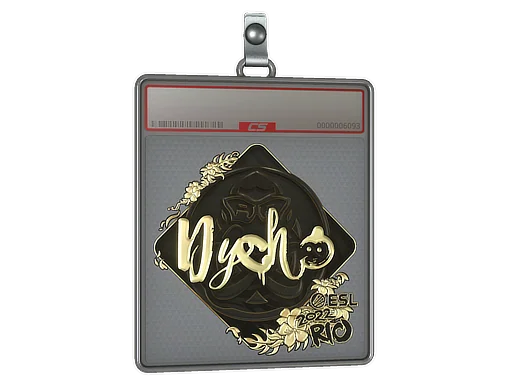 Sticker Slab | Dycha (Gold) | Rio 2022