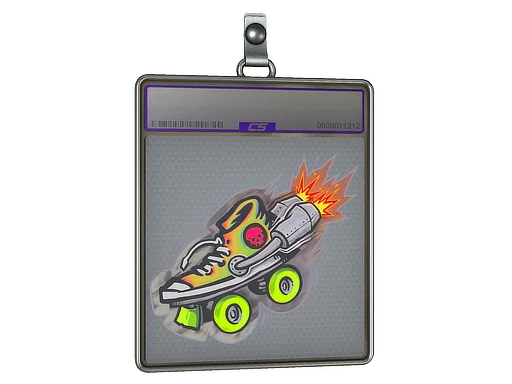 Sticker Slab | Rocket Skates (Holo)