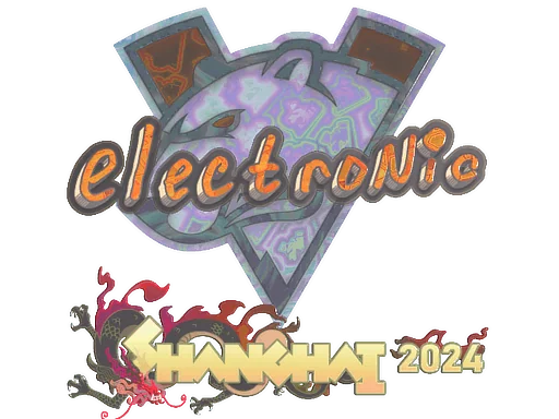 印花 | electronic(全息)| 2024年上海锦标赛