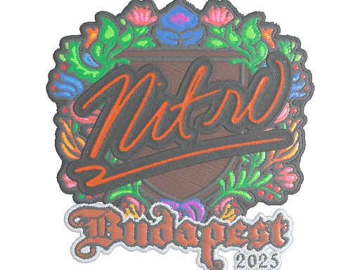 印花 | nitr0（刺绣）| 2025年布达佩斯锦标赛