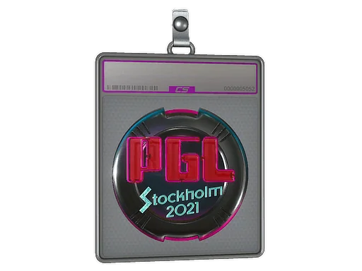 Placa de pegatinas | PGL (reflectante) | Estocolmo 2021