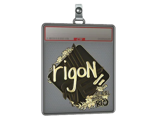 Sticker Slab | rigoN (Gold) | Rio 2022