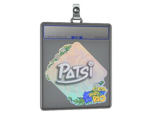 Placa de pegatinas | Patsi | Río 2022