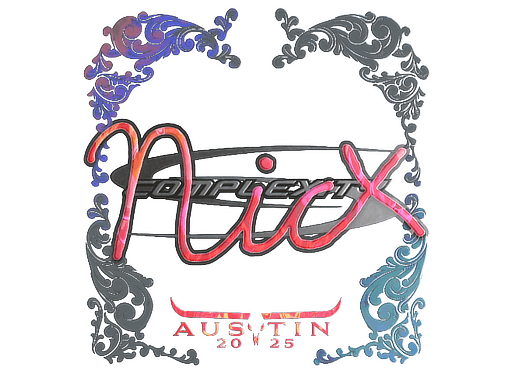 印花 | nicx（全息）| 2025年奥斯汀锦标赛