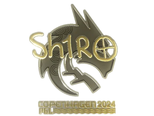 Aufkleber | sh1ro (Gold) | Kopenhagen 2024