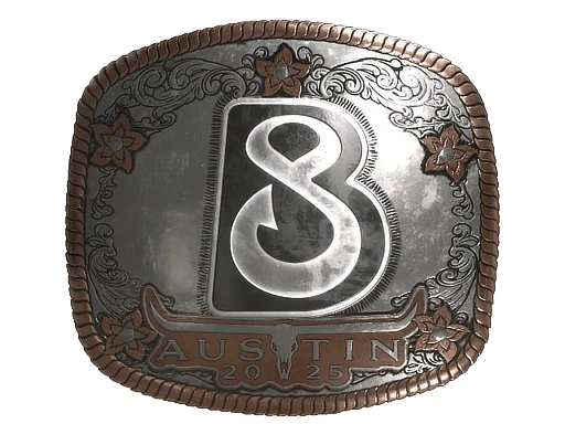 Pegatina | B8 (reflectante) | Austin 2025