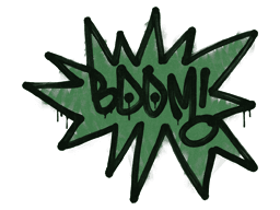 Sealed Graffiti | BOOM (Jungle Green)