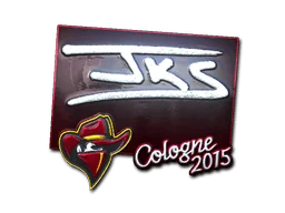 Aufkleber | jks (Glanz) | Köln 2015