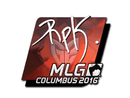 Aufkleber | RpK (Glanz) | MLG Columbus 2016