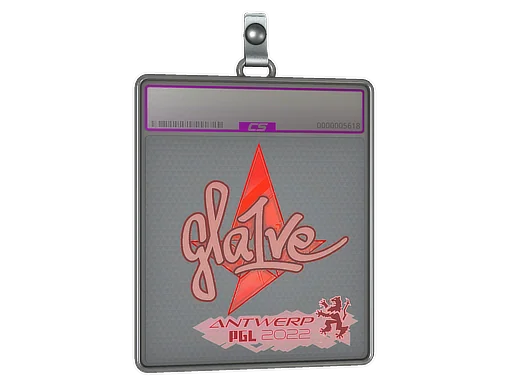 Sticker Slab | gla1ve (Holo) | Antwerp 2022