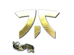 Aufkleber | Fnatic (Gold) | Paris 2023