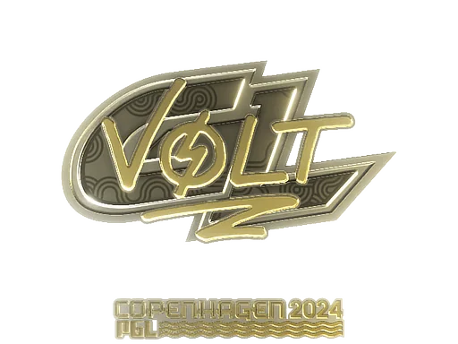 印花 | volt（金色）| 2024年哥本哈根锦标赛